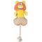 Show in main carousel: Pet Life All-in-Fun Nylon & Rope Squeaking Rubber Rope & Plush Dog Toy, Orange / Yellow slide 1 of 1