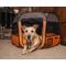 Show in main carousel: Pet Life All-Terrain Wire-Framed Collapsible Travel Dog Playpen, Brown & Orange, Medium slide 4 of 7