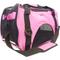 Show in main carousel: Pet Life Altitude Force Airline Approved Zippered Fashion Dog Carrier, Pink, Medium slide 3 of 6