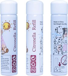 Pet Life Auto-Myst Waterproof Dog Bark Collar Refill Bottles, 3 count