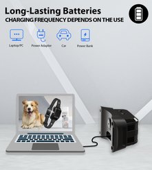 Pet Life Bark-Myst Waterproof Dog Bark Collar, Black slide 2 of 9