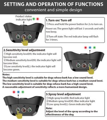 Show full view: Pet Life Bark-Myst Waterproof Dog Bark Collar, Black slide 9 of 9