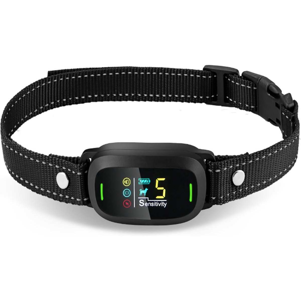 Pet Life Barkomatic Waterproof Dog Bark Collar, Black