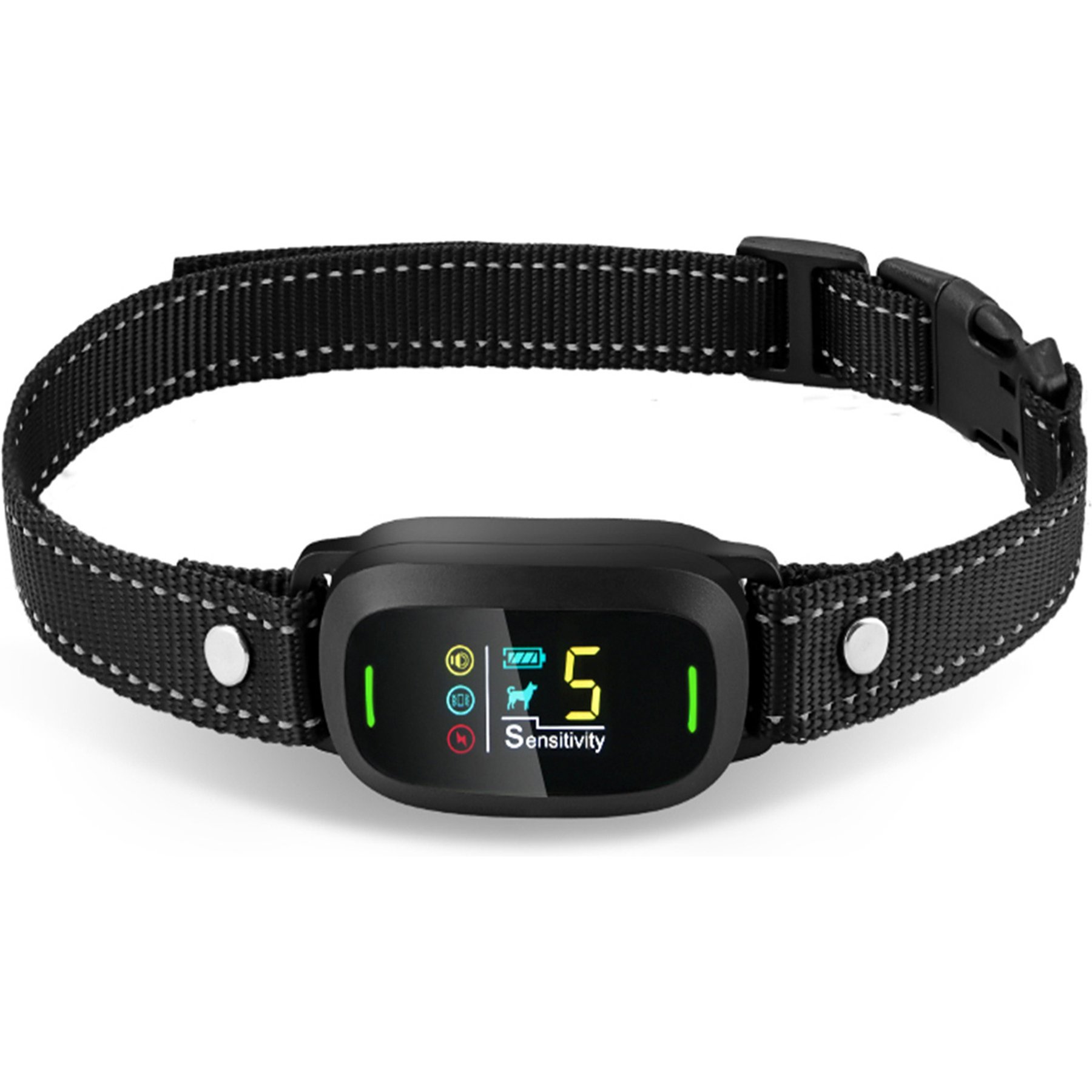 Pet Life Barkomatic Waterproof Dog Bark Collar, Black