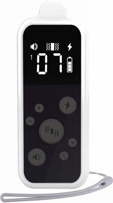 Show full view: Pet Life Barksafe Waterproof Dog Training Collar, Black/White slide 6 of 7