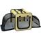 Show in main carousel: Pet Life Capacious Dual-Expandable Soft-Sided Collapsible Travel Dog Crate, Khaki, 27.5 inch slide 3 of 10