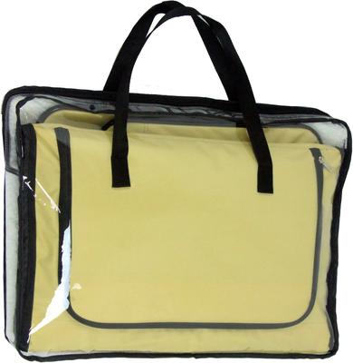 Show full view: Pet Life Capacious Dual-Expandable Soft-Sided Collapsible Travel Dog Crate, Khaki, 27.5 inch slide 9 of 10