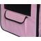Show in main carousel: Pet Life Capacious Dual-Expandable Soft-Sided Collapsible Travel Dog Crate, Pink, 31.9 inch slide 6 of 8