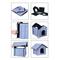 Show in main carousel: Pet Life Collapsi-Pad Folding Lightweight Travel Dog House, Blue slide 2 of 2