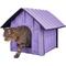 Show in main carousel: Pet Life Collapsi-Pad Folding Lightweight Travel Dog House, Purple slide 2 of 3