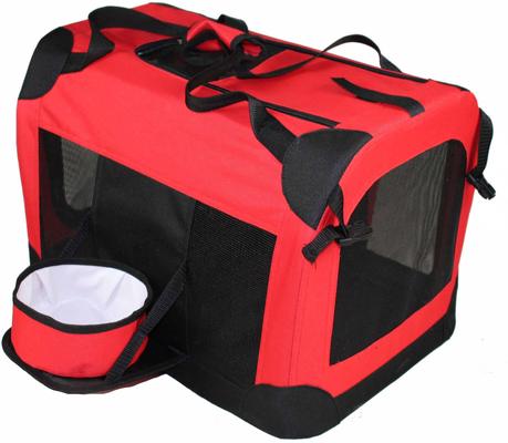 Show full view: Pet Life Deluxe 360° Vista View House Folding Dog Carrier, X-Small slide 2 of 6
