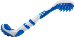 Pet Life Denta-Brush Tooth Brush & Dog Toy, Blue