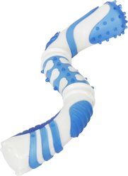 Pet Life Denta-Twist Durable Dental Chew Dog Toy, Blue