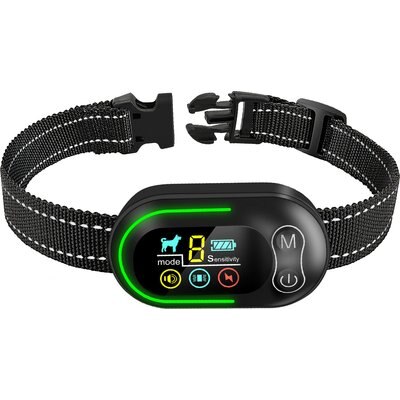 Pet Life Pet Life Digi-Bark Waterproof Dog Bark Collar, Black
