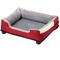 Show in main carousel: Pet Life Dream SmartElectronic Heating & Cooling Bolster Dog Bed, Burgundy Red, Medium slide 1 of 5