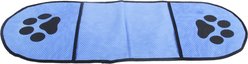 Pet Life Dry-Aid Hand Inserted Bathing Quick Drying Microfiber Towel Dog & Cat Grooming Kit, Blue/Purple/Green, 3-pack slide 2 of 5