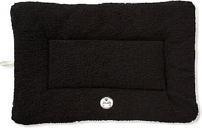 Show full view: Pet Life Eco-Paw Reversible Pillow Dog Bed, Black & White, Large slide 4 of 6
