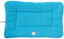 Pet Life Eco-Paw Reversible Pillow Dog Bed, Large, Blue & Aqua slide 1 of 3