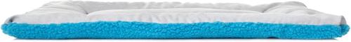 Show full view: Pet Life Eco-Paw Reversible Pillow Dog Bed, Large, Blue & Aqua slide 3 of 4