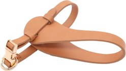 Pet Life Ever-Craft Boutique Series Designer Adjustable Leather Dog Harness, Brown, Large