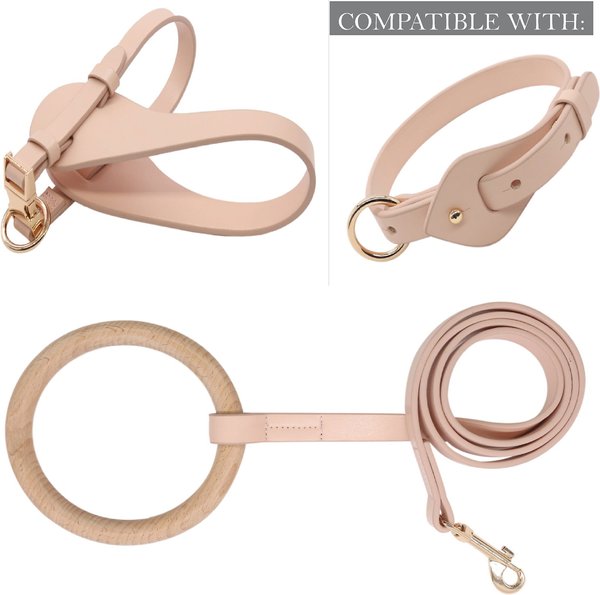 Pet Life Ever-Craft Boutique Series Designer Adjustable Leather Dog Harness