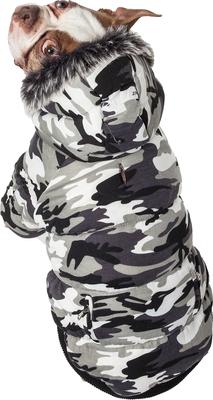 Show full view: Pet Life Fashion Parka Dog Coat, Large slide 4 of 9