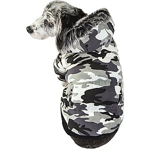 Pet Life Fashion Parka Dog Coat, Medium