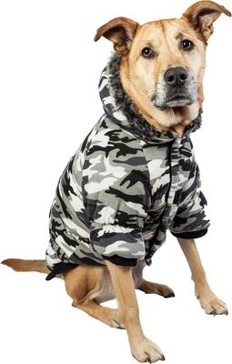 Show full view: Pet Life Fashion Parka Dog Coat, X-Large slide 3 of 9