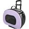 Show in main carousel: Pet Life Final Destination Tough-Shell Wheeled Collapsible Dog Carrier, Purple slide 1 of 4
