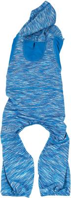 Show full view: Pet Life Full Body Warm Up Active Dog Hoodie, Blue, X-Small slide 5 of 9