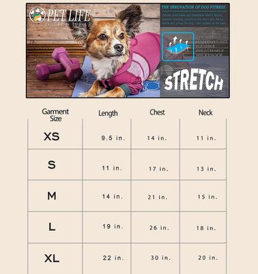 Show full view: Pet Life Full Body Warm Up Active Dog Hoodie, Burgundy, Large slide 3 of 10