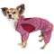 Show in main carousel: Pet Life Full Body Warm Up Active Dog Hoodie, Burgundy, Large slide 8 of 10