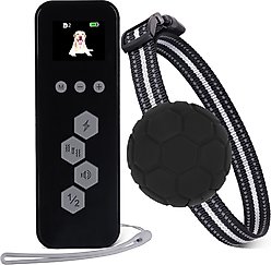 Pet Life Howless Waterproof Dog Training Collar, Black