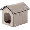 Show in main carousel: Pet Life Hush Puppy Electronic Heating & Cooling Smart Dog House, Beige, Small slide 1 of 6