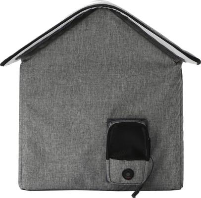 Show full view: Pet Life Hush Puppy Electronic Heating & Cooling Smart Dog House, Grey, Large slide 4 of 9