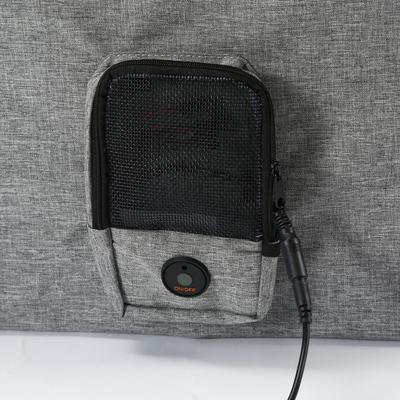 Show full view: Pet Life Hush Puppy Electronic Heating & Cooling Smart Dog House, Grey, Small slide 5 of 9