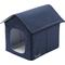 Show in main carousel: Pet Life Hush Puppy Electronic Heating & Cooling Smart Dog House, Navy, Small slide 3 of 10