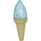 Show in main carousel: Pet Life Ice Cream Cone Cooling Lick & Gnaw Fillable & Freezable Teething Dog Toy, Blue slide 1 of 3