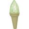 Show in main carousel: Pet Life Ice Cream Cone Cooling Lick & Gnaw Fillable & Freezable Teething Dog Toy, Green slide 1 of 2