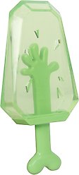 Pet Life Ices Lick & Gnaw Fillable & Freezable Teething Dog Toy, Green