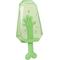 Show in main carousel: Pet Life Ices Lick & Gnaw Fillable & Freezable Teething Dog Toy, Green slide 1 of 1