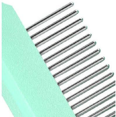 Show full view: Pet Life JOYNE Multi-Functional 2-in-1 Swivel Travel Grooming Dog & Cat Comb & Deshedding Tool, Green slide 4 of 5