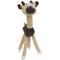 Show in main carousel: Pet Life Jute & Rope Giraffe Cow Dog Toy, Brown slide 1 of 2