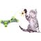 Show in main carousel: Pet Life Kitty-Tease Interactive Cognitive Training Puzzle Cat Toy Tunnel Teaser, Green slide 2 of 2