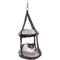 Show in main carousel: Pet Life Kittyhaus Dual-Lounger Cat Pillow Hammock Lounge, Grey slide 1 of 5