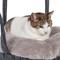 Show in main carousel: Pet Life Kittyhaus Dual-Lounger Cat Pillow Hammock Lounge, Grey slide 2 of 5