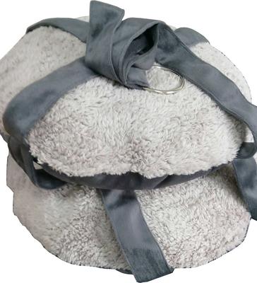 Show full view: Pet Life Kittyhaus Dual-Lounger Cat Pillow Hammock Lounge, Grey slide 5 of 5