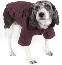 Pet Life Lightweight Sporty Avalanche Dog Coat, Brown, Medium