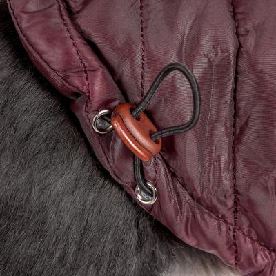 Show full view: Pet Life Lightweight Sporty Avalanche Dog Coat, Brown, Medium slide 7 of 11