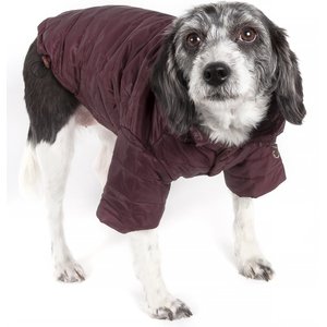Pet Life Lightweight Sporty Avalanche Dog Coat, Brown, Small